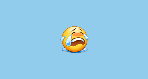 😭 Loudly Crying Face Emoji on Samsung TouchWiz 7.1