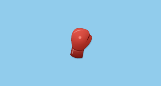 🥊 Guante De Boxeo Emoji on Samsung Experience 8.1