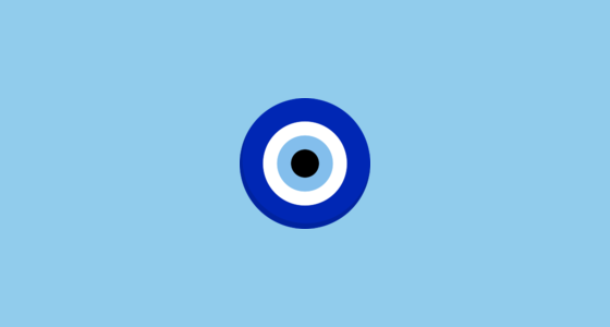 🧿 Nazar Amulet Emoji on Skype Emoticons 1.2