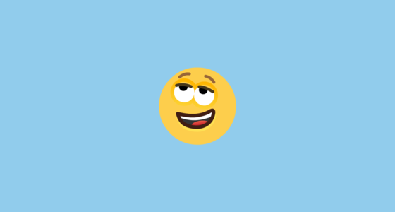 😌 Visage Soulagé Emoji on Skype Emoticons 1.2