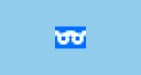 ➿ 두 개의 고리 Emoji on SoftBank 2001