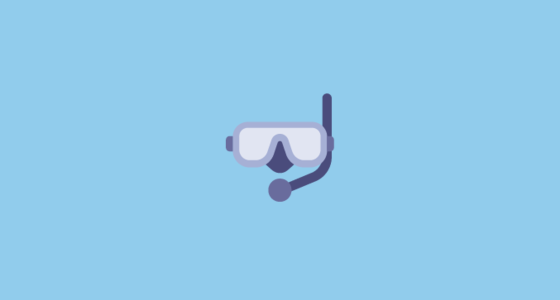 🤿 Máscara De Buceo Emoji on Toss Face (토스페이스) March 2022