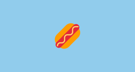 🌭 Hot Dog Emoji on Toss Face (토스페이스) 1.3