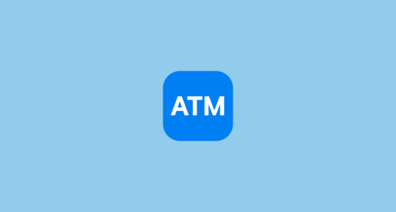 π§ ATM Sign Emoji on Toss Face (ν μ€νμ΄μ€) 1.5