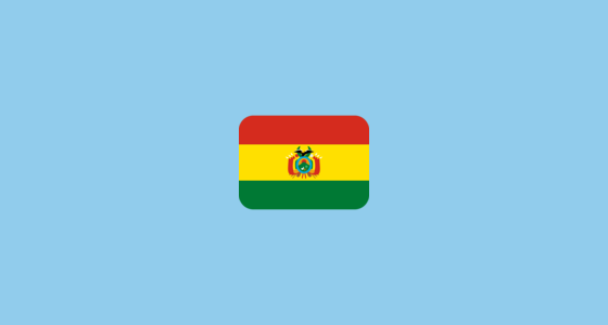 π§π΄ Bandera: Bolivia Emoji on Twitter Twemoji 2.5