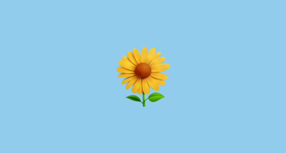 🌼 꽃송이 Emoji on Twitter Emoji Stickers 13.1