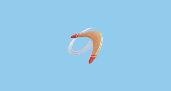 ๐ช Boomerang Emoji on Twitter Emoji Stickers 13.1