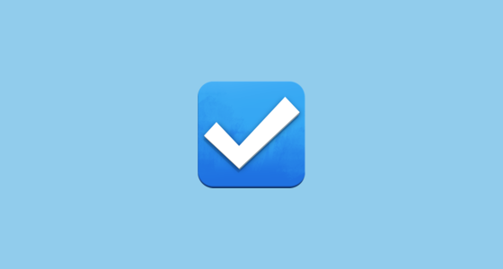 ☑️ Case Cochée Emoji on Twitter Emoji Stickers 13.1