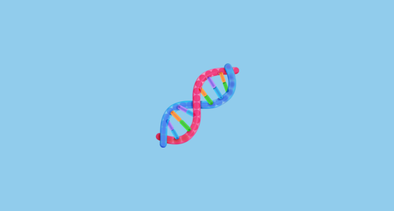 𧬠DNA Emoji on Twitter Emoji Stickers 13.1