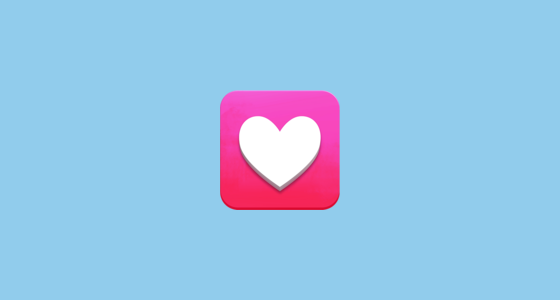 ๐ Heart Decoration Emoji on Twitter Emoji Stickers 13.1
