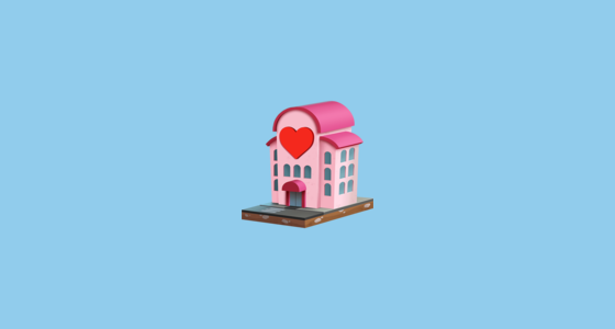 🏩 Love Hotel Emoji on Twitter Emoji Stickers 13.1