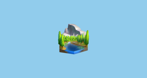 ποΈ Nationalpark Emoji on Twitter Emoji Stickers 13.1