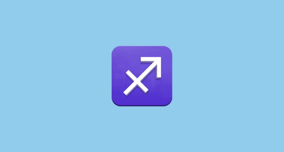 ♐ Sagittarius Emoji on Twitter Emoji Stickers 13.1