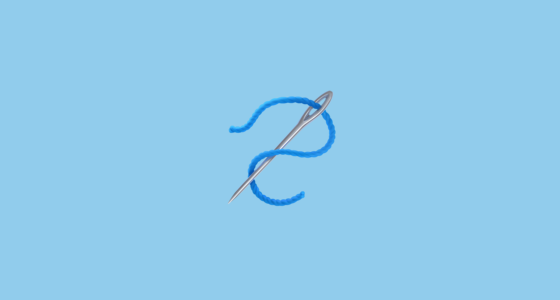 🪡 Sewing Needle Emoji on Twitter Emoji Stickers 13.1