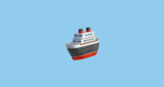 🚢 Ship Emoji on Twitter Emoji Stickers 13.1