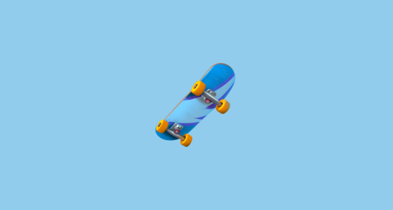 ๐น Skateboard Emoji on Twitter Emoji Stickers 13.1