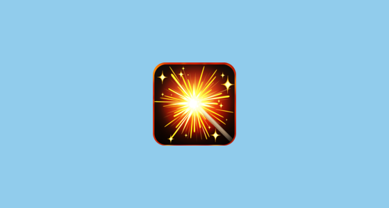 🎇 烟花 Emoji on Twitter Emoji Stickers 13.1