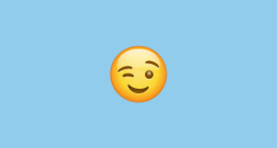 ๐ Knipogend Gezicht Emoji on WhatsApp 2.19.175