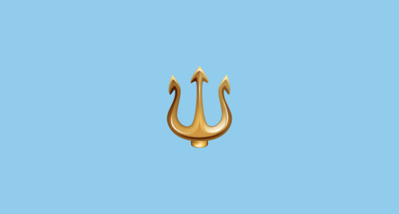 🔱 Drietand-Symbool Emoji on WhatsApp 2.19.244