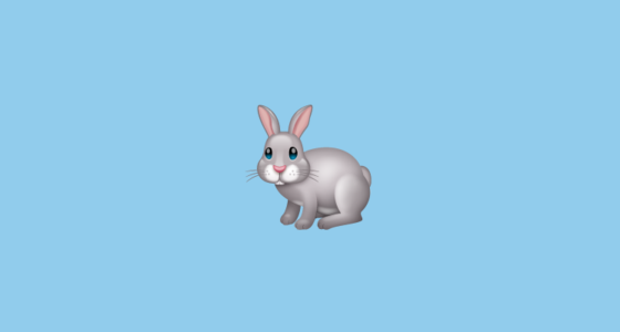 🐇 兔子 Emoji on WhatsApp 2.21.16.20