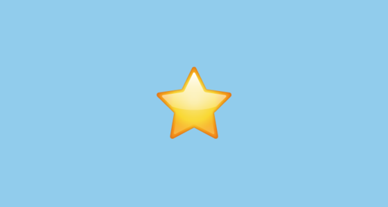 ⭐ 星星 Emoji on WhatsApp 2.21.16.20