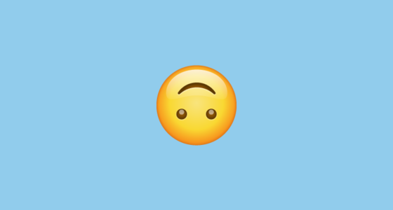 🙃 Upside-Down Face Emoji on WhatsApp 2.21.16.20