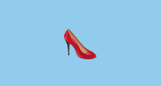 👠 하이힐 Emoji on WhatsApp 2.21.23.23