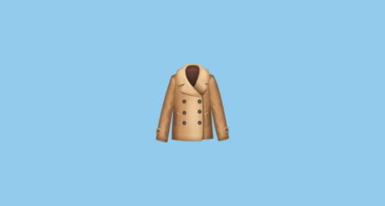 🧥 Coat Emoji on WhatsApp 2.23.2.72