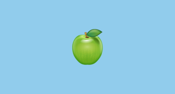 🍏 Green Apple Emoji on WhatsApp 2.23.2.72