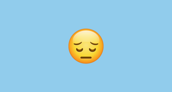 😔 Peinzend Gezicht Emoji on WhatsApp 2.23.2.72