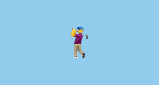 ποΈ Person Golfing Emoji on WhatsApp 2.23.2.72