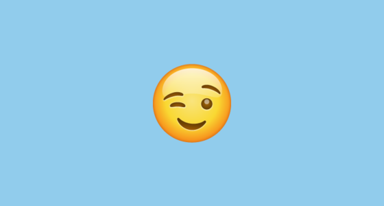 ๐ Knipogend Gezicht Emoji on WhatsApp 2.23.2.72