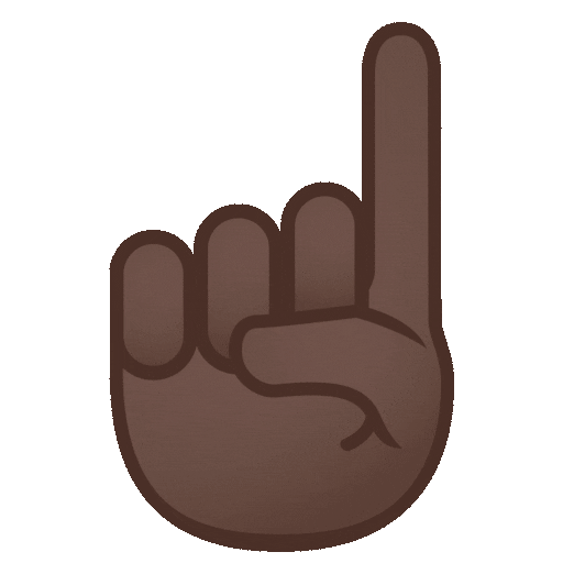Pointing Up Sticker Finger Point Up Gif