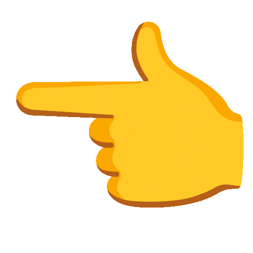 👈 Backhand Index Pointing Left on Noto Color Emoji, Animated 16.0