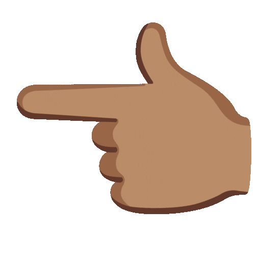 ππ½ Backhand Index Pointing Left: Medium Skin Tone on Noto Color Emoji ...