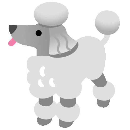 poodle_1f429.gif