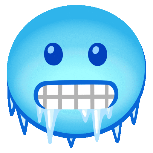 🥶 Cold Face on Noto Color Emoji, Animated 17.0
