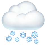 snowing