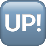 🆙 Up! Button on Apple iOS 18.4