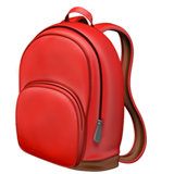 Backpack emoji