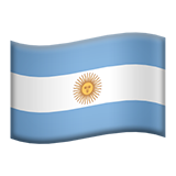 Bandera: Argentina emoji