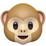 Ios Monkey 🐵 Monkey Face on Apple iOS 26.4
