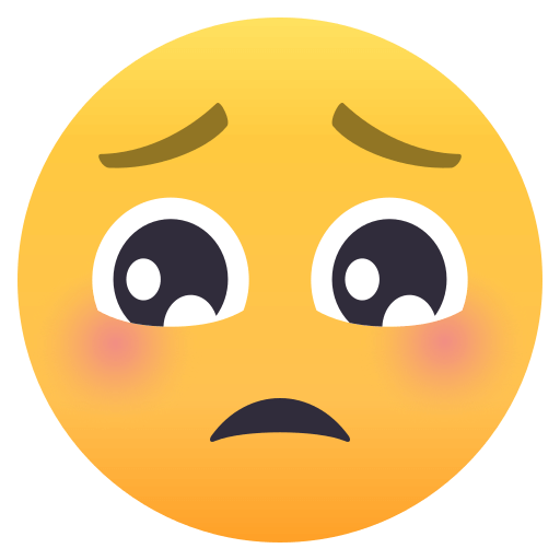🥺 Pleading Face on JoyPixels 4.5