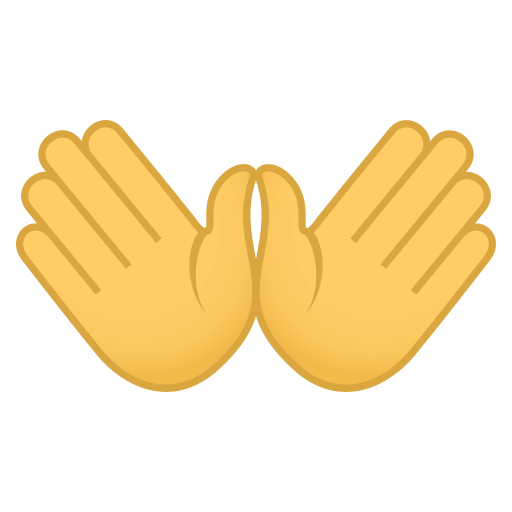 π Open Hands on JoyPixels 4.5