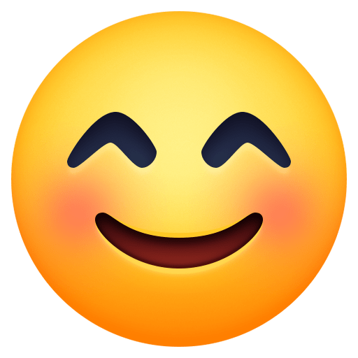 😊 Smiling Face with Smiling Eyes on Facebook 16.0