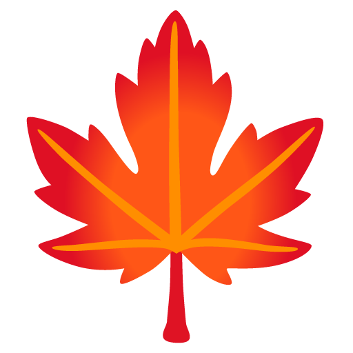 π Maple Leaf on Google Noto Color Emoji 15.0