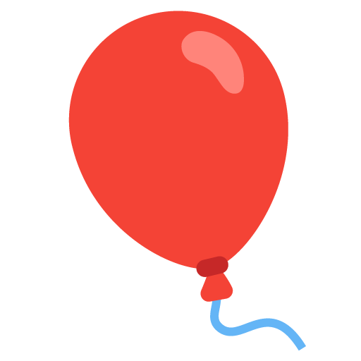 ๐ Balloon on Google Noto Color Emoji 17.0