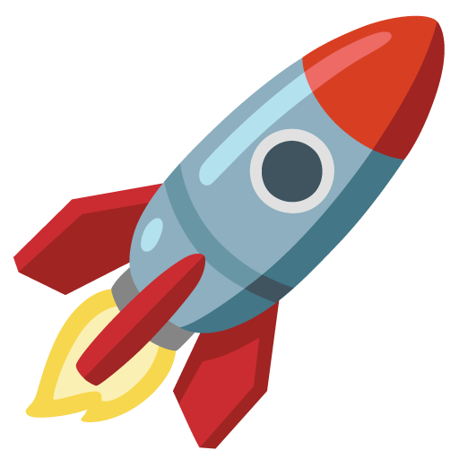 Rocket emoji