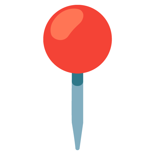 Round Pushpin emoji