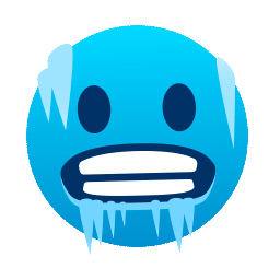 Freezing Face Emoji Copy And Paste Emoji Stock